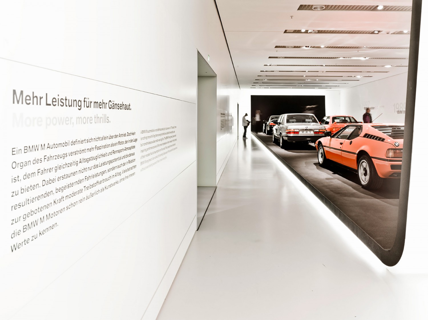 Eva Plass: <strong>BMW Museum</strong><br> – Visuelle Identität, Ausstellungsgrafik / bei Integral Ruedi Baur Zürich / 2008